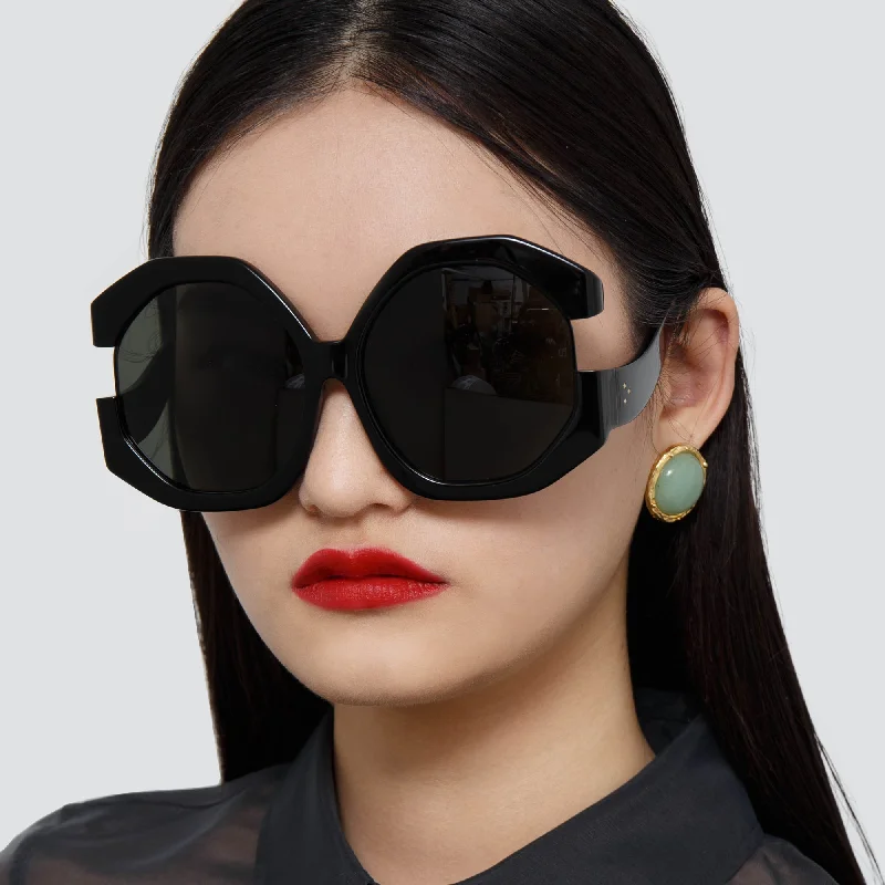 ladies sunglasses velvet touch -Bardot Sunglasses in Black