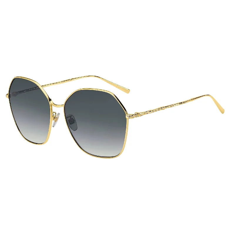 ladies sunglasses deep lenses -Givenchy GV 7171/G/S J5G 639O(GV11) Women's Gold Sunglasses