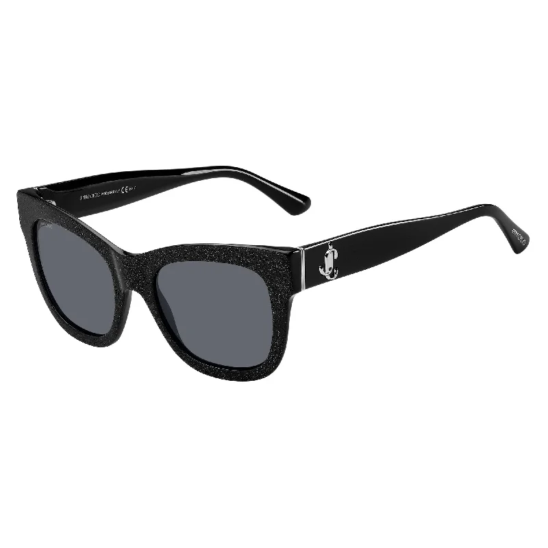 ladies sunglasses wild sun -Jimmy Choo JAN/S DXF 52IR (JC25) Women's Glt Black