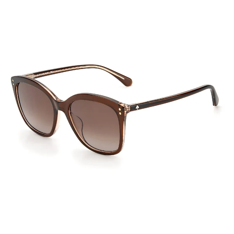 ladies sunglasses mist proof -Kate Spade PELLA/G/S 09Q 55HA(KS8)Women's Brown