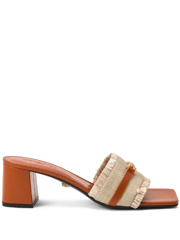 Women’s sandals online trend -VERSACE Flat Sandals for Women - FW24 Collection