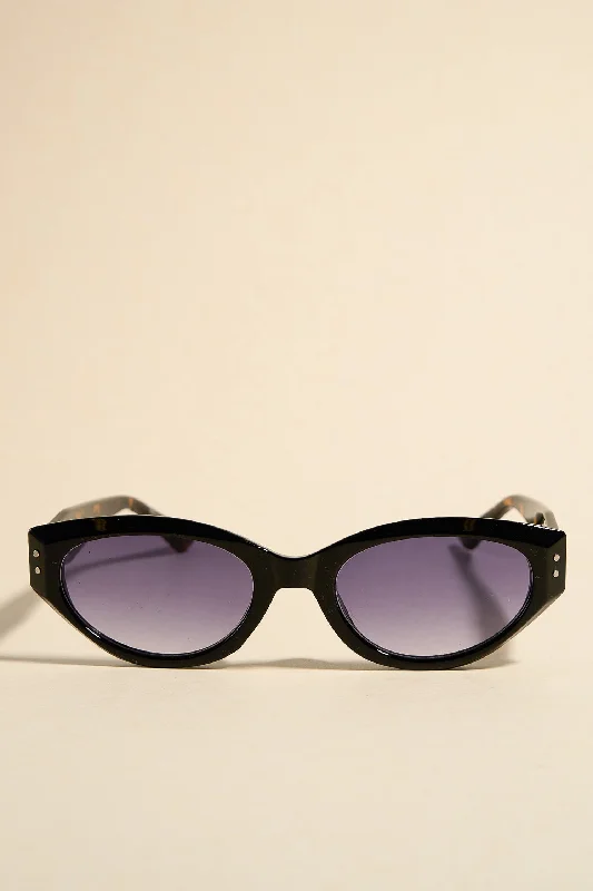 ladies sunglasses end stock -Cuba Black Sunglasses