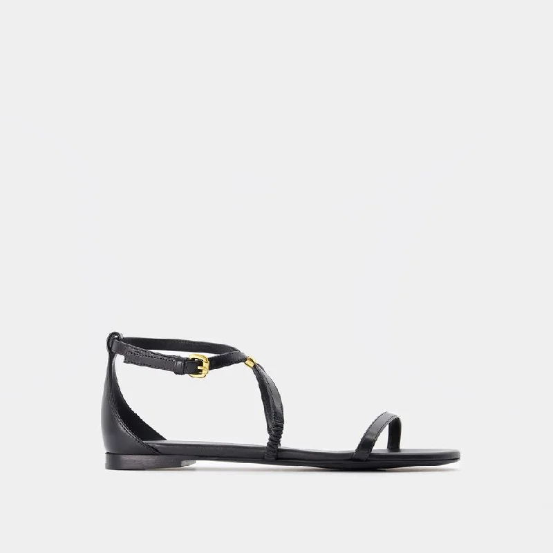 Women’s sandals shorts casual -ALEXANDER MCQUEEN Harness Sandals for Women - SS24 Collection