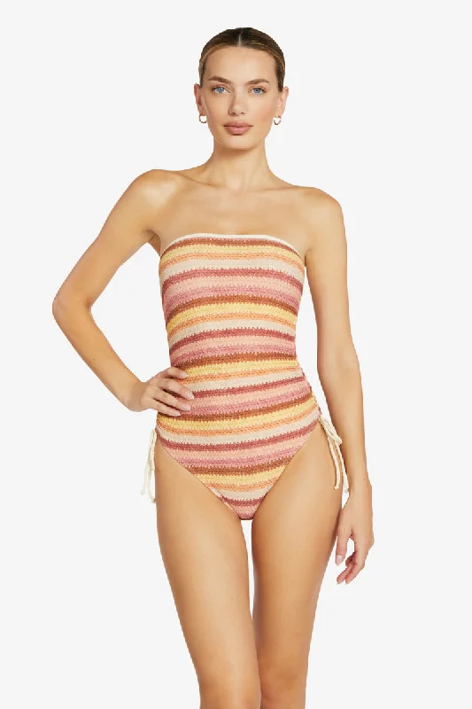 ladies one-piece swimsuit rapid dry -LYRA BANDEAU ONE PIECE