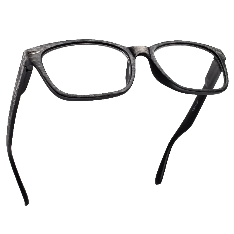 ladies sunglasses airy build -Classic Wooden Texture Men's Reading Glasses | R-784