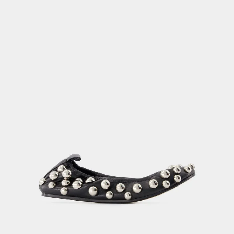 Women’s sandals cut-out design -ISABEL MARANT Classic Ballet-Inspired Flats