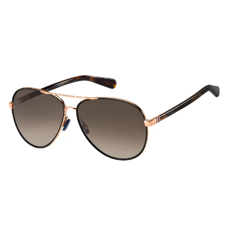 ladies sunglasses brick pattern -Tommy Hilfiger TH 1766/S DDB 61HA (TH27) Unisex Gold Copper Sunglasses