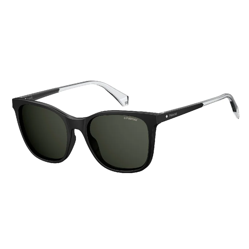 ladies sunglasses pack light -Polaroid PLD 4059/S 807 53M9(PLD1) Unisex Black Sunglasses