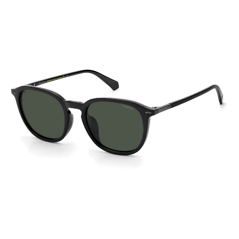 ladies sunglasses play day -Polaroid PLD 2115/F/S 807 54M9(PLD32) Unisex Black Sunglasses