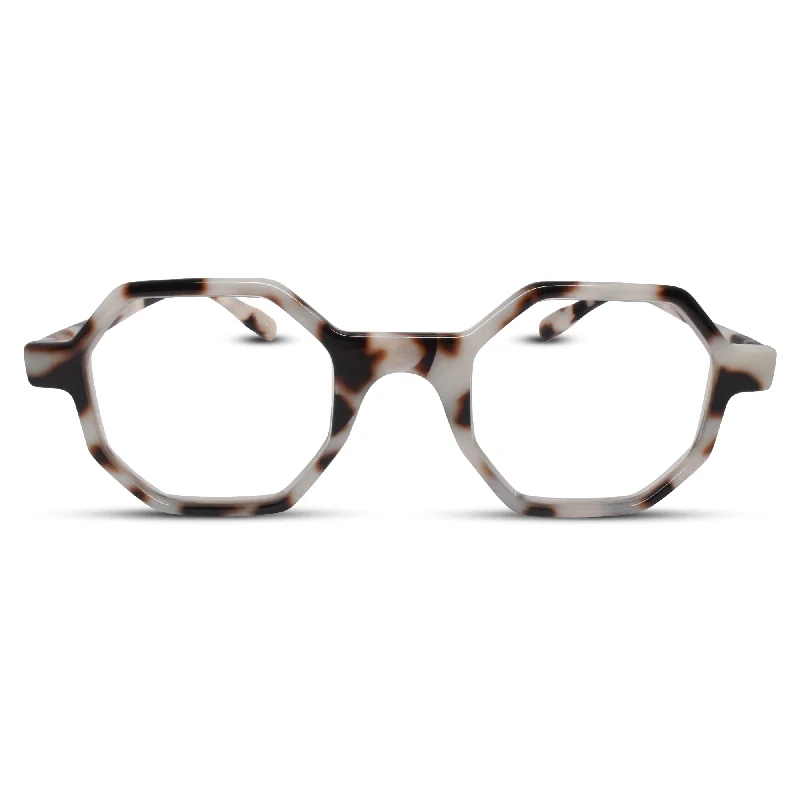 ladies sunglasses net buy -Unique Ocatagon Hexagon Reading Glasses | R-696